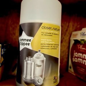 Stainless steel travel bottle and food warmer